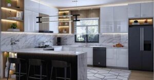 Xu Hướng Thiết Kế Tủ Bếp Inox Hiện Đại Nổi Bật Năm 2025