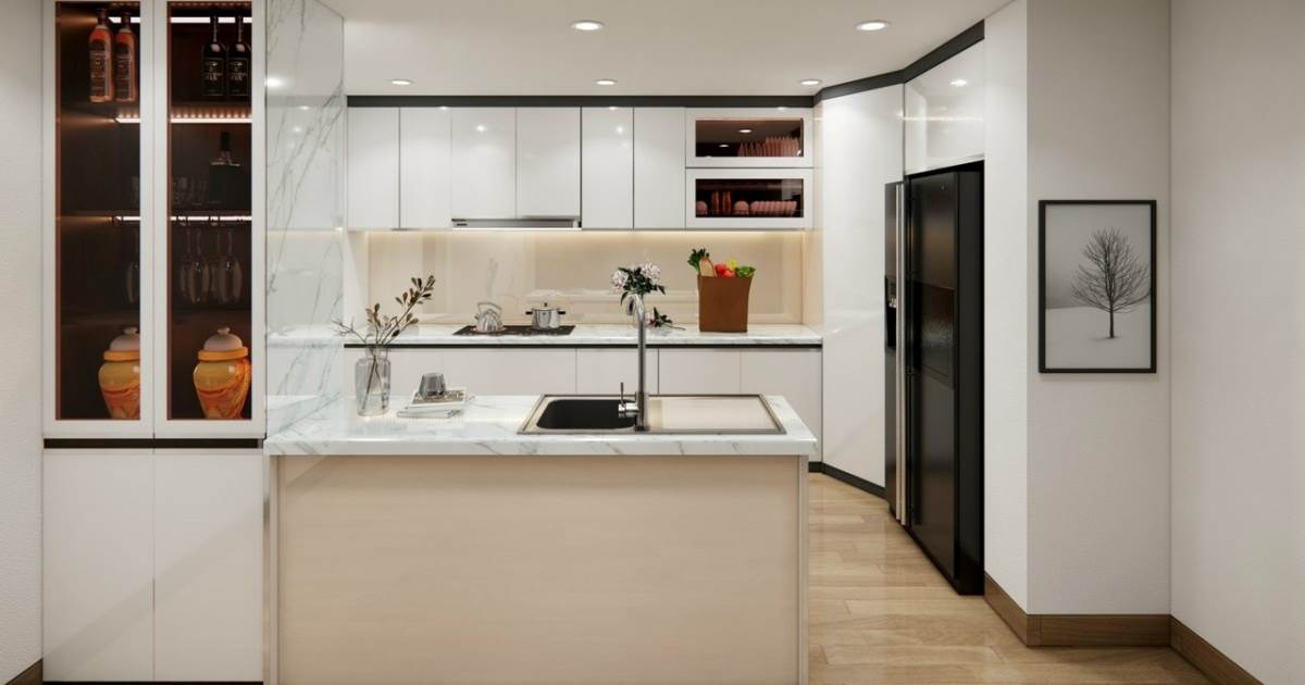 Hướng Dẫn Chọn Màu Tủ Bếp Acrylic Phù Hợp 