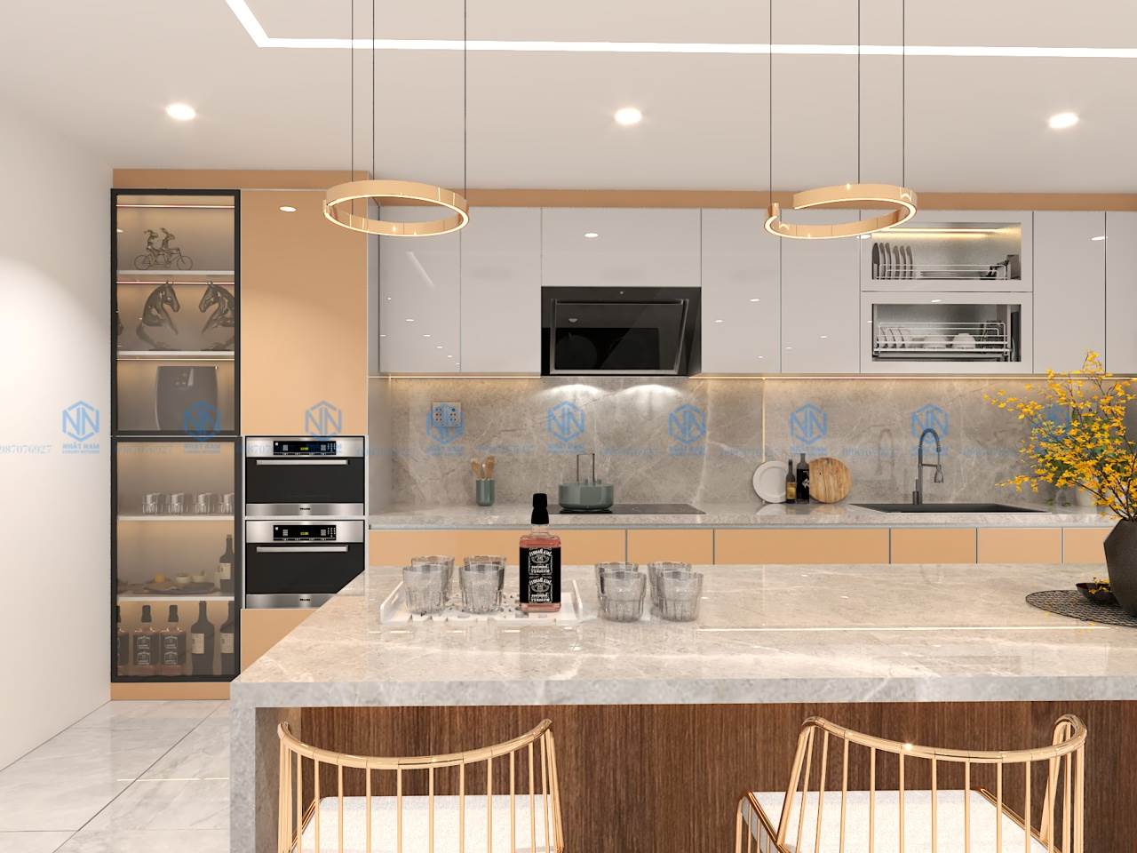 Khám Phá Các Mẫu Cánh Kính Hiện Đại Cho Tủ Bếp