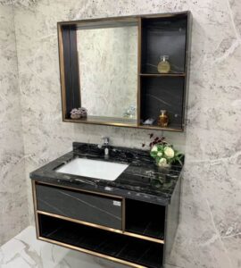 Tủ lavabo cánh kính