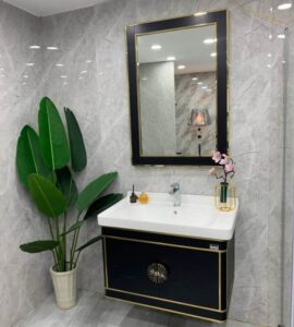 Tủ lavabo cánh kính