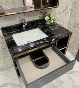 Tủ lavabo cánh kính