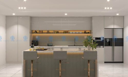 Tủ Bếp Hợp Kim Nhôm Cao Cấp