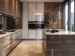 Tủ Bếp Gỗ Nhựa Composite