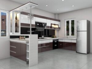 Tủ Bếp Hình Chữ U