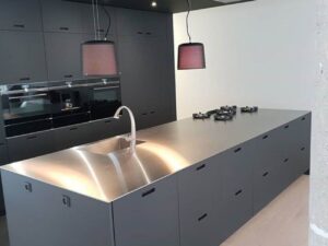 Bàn Đảo Bếp Rời Inox 304 