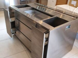 Bàn Đảo Bếp Rời Inox 304 