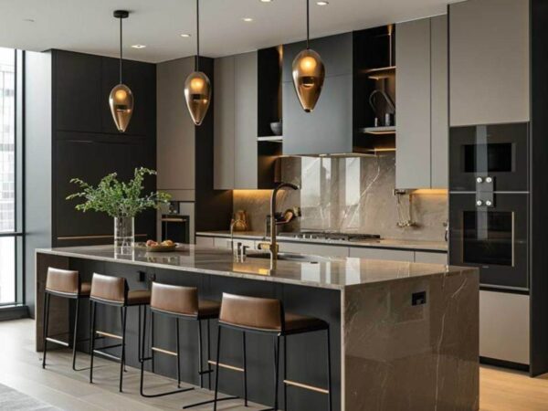 Đảo Bếp Kết Hợp Bàn Ăn