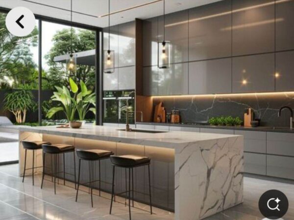 Đảo Bếp Kết Hợp Bàn Ăn