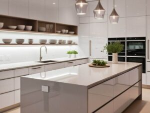 Bàn Đảo Bếp Nhôm Hợp Kim Cao Cấp