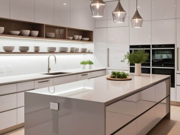 Bàn Đảo Bếp Nhôm Hợp Kim Cao Cấp