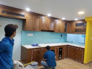 Tủ Bếp Nhôm Grando