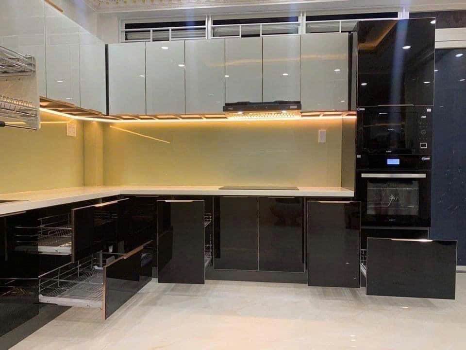 Tủ Bếp Inox Hiện Đại