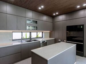 Tủ Bếp Inox Có Bàn Đảo