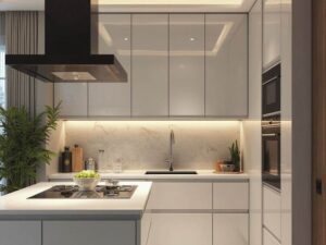 Tủ Bếp Inox Có Bàn Đảo