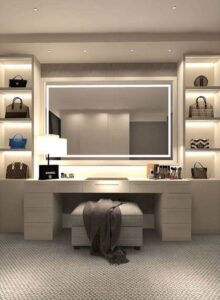 Bàn Trang Điểm Có Đèn LED