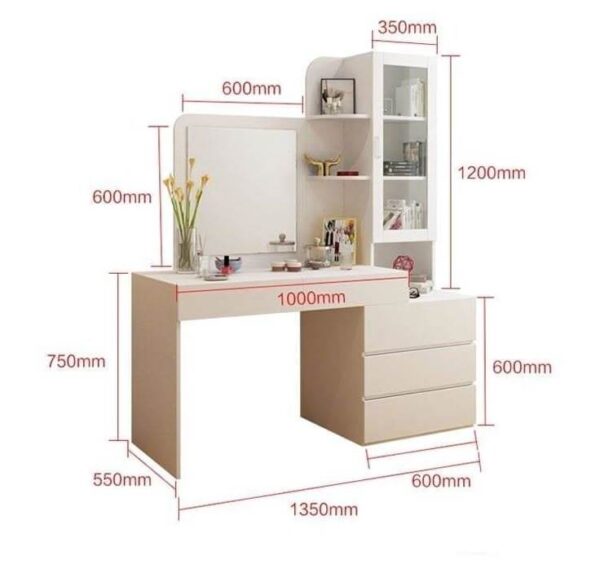 Bàn Trang Điểm Gỗ Công Nghiệp