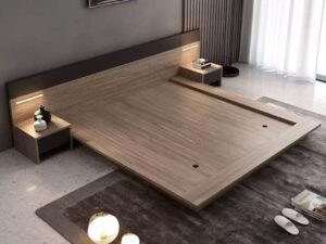 Giường Gỗ MDF Phủ Melamine  