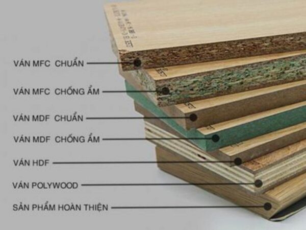 Giường Gỗ MDF Phủ Melamine  