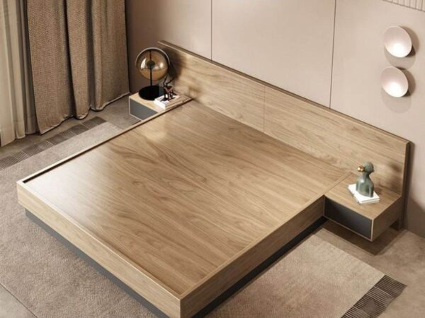 Giường Gỗ MDF Phủ Melamine  