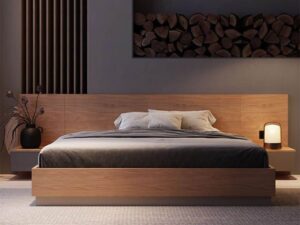 Giường Gỗ MDF 1M8