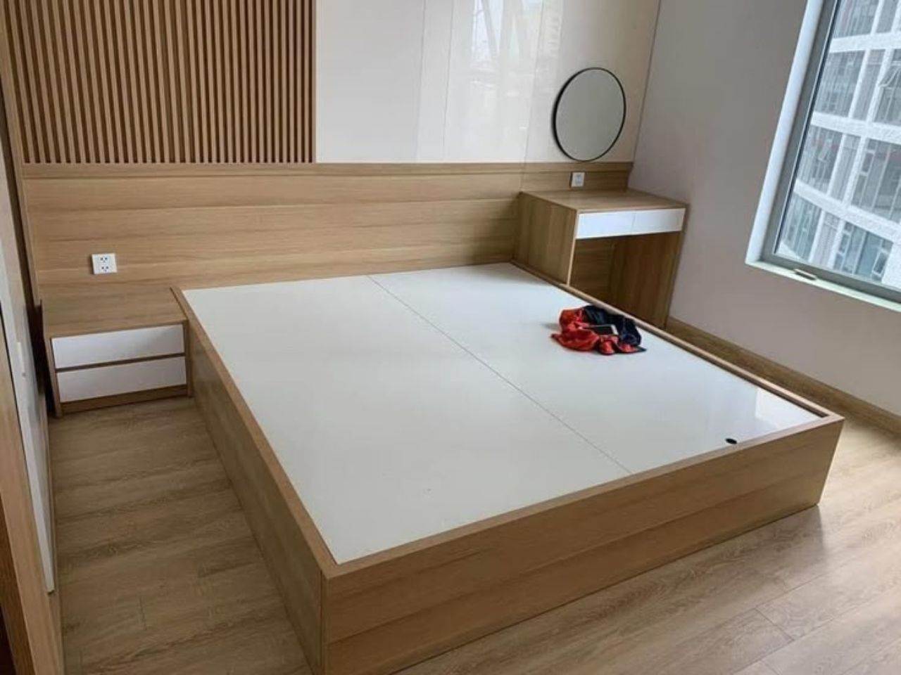 Giường Gỗ MDF Lõi Xanh An Cường