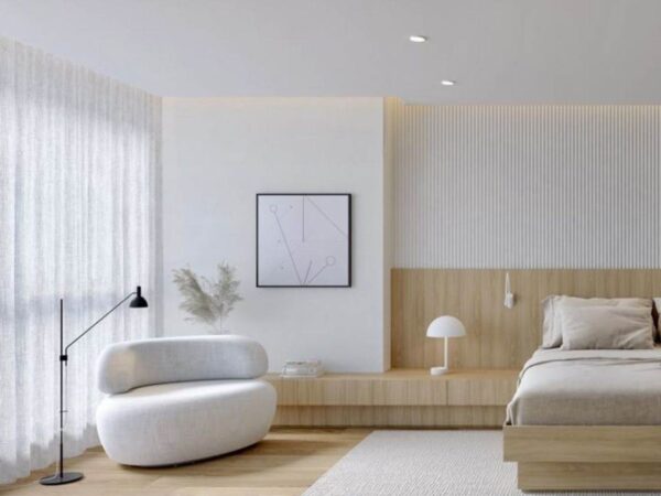 Giường Ngủ Gỗ Công Nghiệp Phủ Laminate 