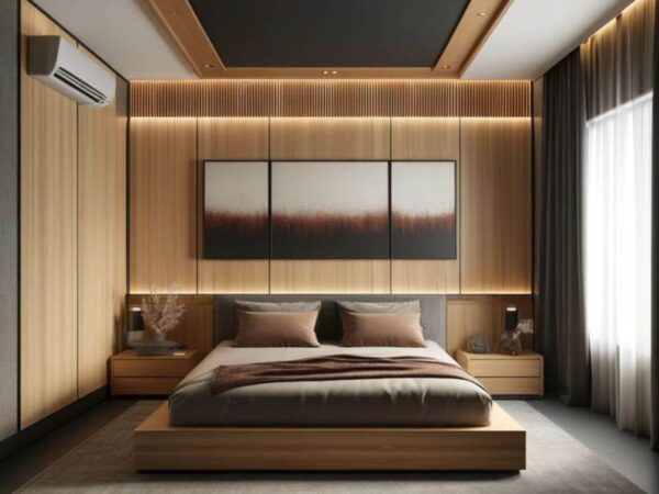 Giường Ngủ Gỗ MDF