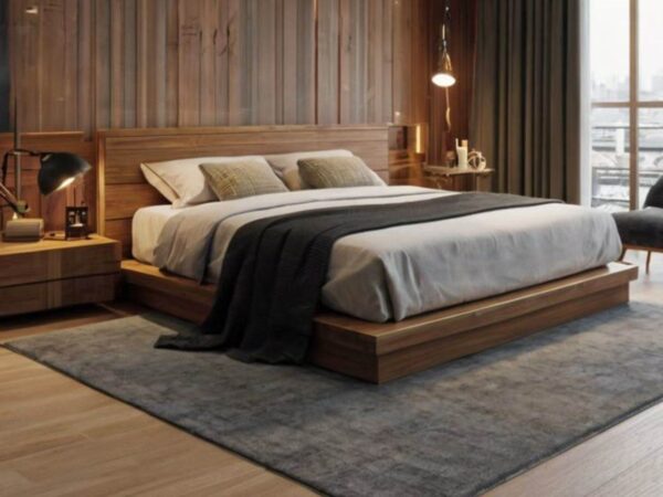 Giường Ngủ Gỗ MDF