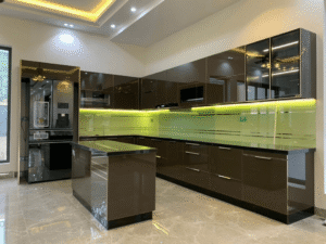 Quầy Bar Nhôm Kính