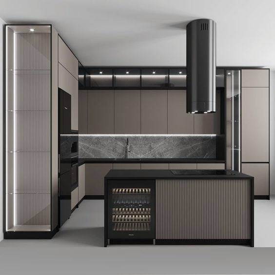 Tủ Bếp Inox Caro 1 Lớp Hệ Module