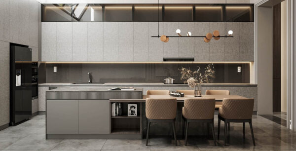 Tủ Bếp Nhôm Cao Cấp