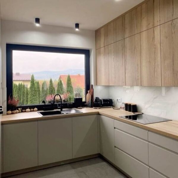 Tủ Bếp Inox Cánh Laminate