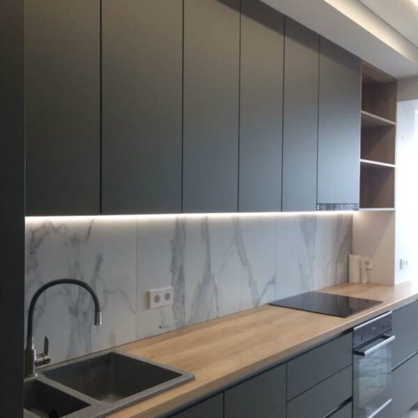 Tủ Bếp Inox Cánh Laminate