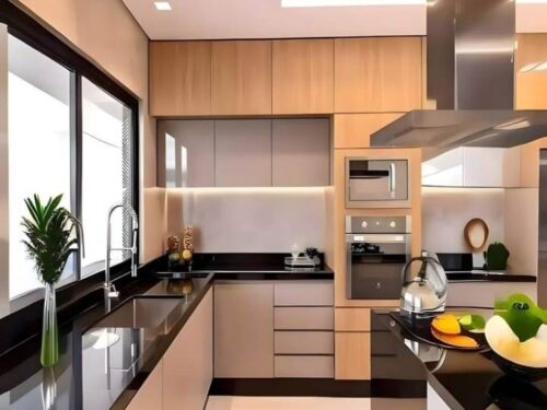 Tủ Bếp Inox Cánh Laminate