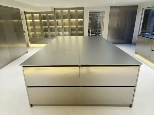 Mặt Bàn Inox 304 Nguyên Khối 