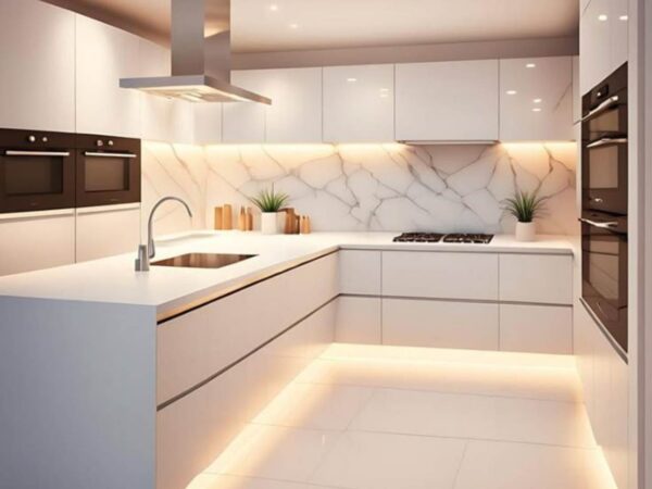 Tủ Bếp Inox Cánh Acrylic