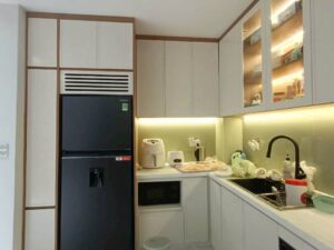 Tủ Bếp Nhôm Cánh Acrylic