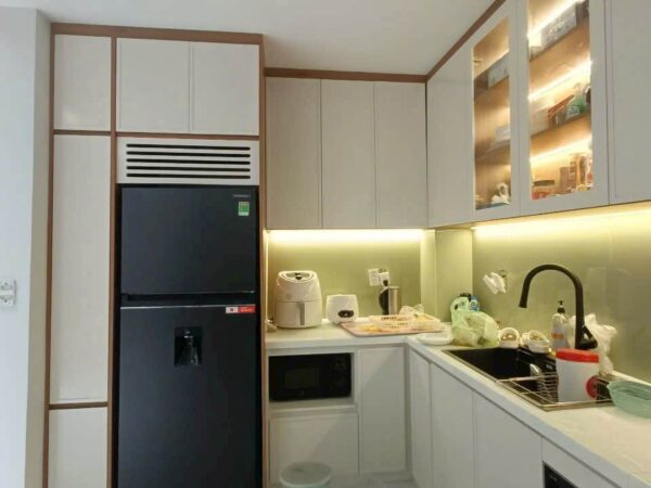 Tủ Bếp Nhôm Cánh Acrylic