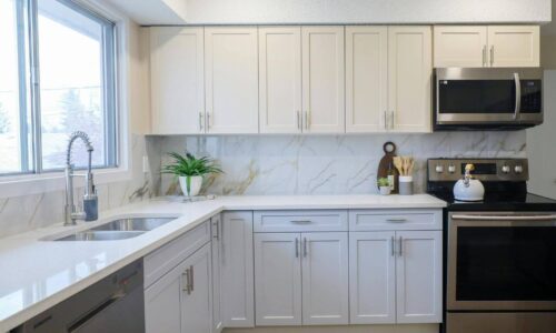 Tủ Bếp Inox Cánh Huỳnh Tân Cổ Điển