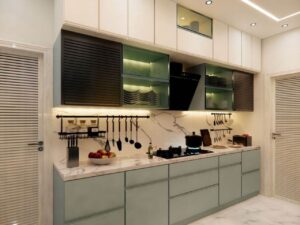 Tủ Bếp Nhựa Acrylic 