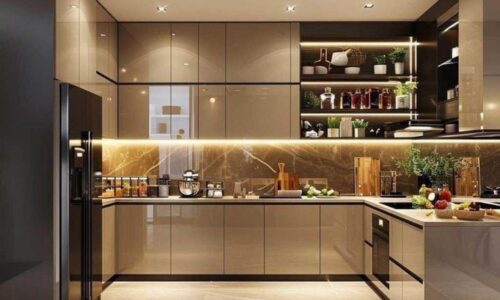 Tủ Bếp Nhựa Acrylic 