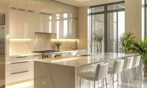 Tủ Bếp Nhựa Acrylic An Cường