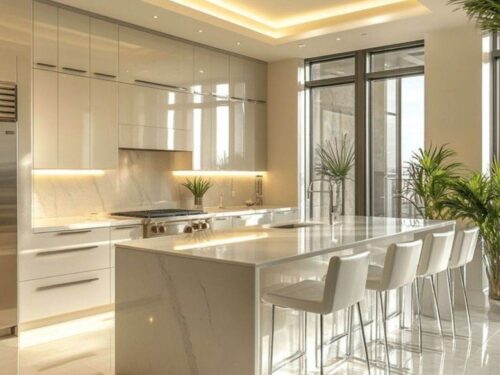 Tủ Bếp Nhựa Acrylic An Cường