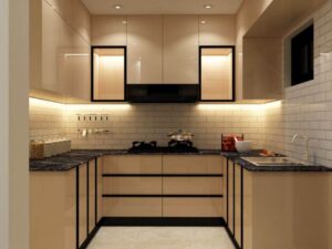 Tủ Bếp Nhựa Giả Gỗ 