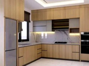 Tủ Bếp Nhựa Giả Gỗ 