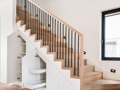  Tủ Cầu Thang Nhựa 