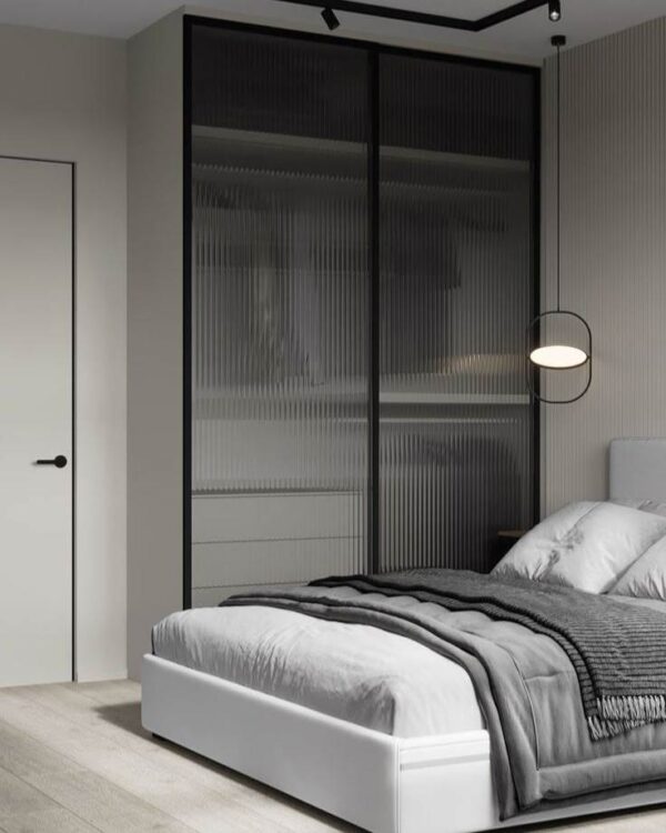 Tủ Áo Cánh Kính Lùa 2 Cánh 