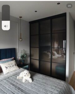 Tủ Áo Cánh Kính Lùa 2 Cánh 