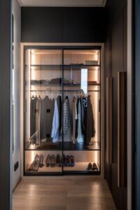 Tủ Áo Cánh Kính Lùa 2 Cánh 